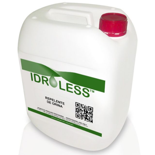 Repente de orina Idroless. Soluciones contra humedades de filtración, capilaridad condensación