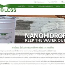 Lanzamiento nueva web Idroless.com